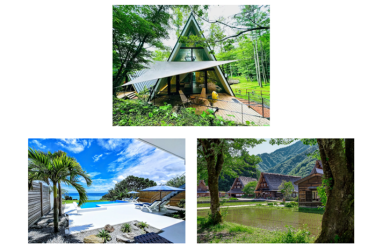 ユニークな宿泊施設　例