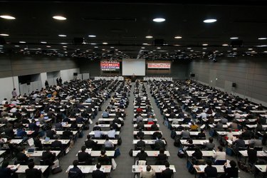 出展相談の様子